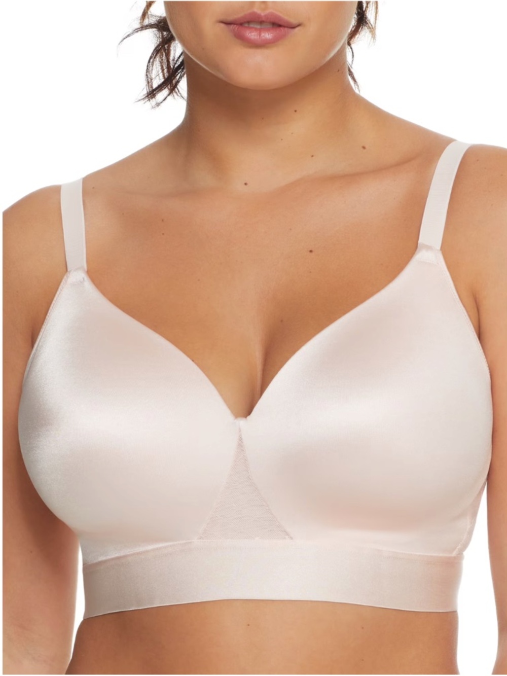 Bali Women's One Smooth U Bounce Control Wire-Free T-Shirt Bra Women's 42C – NWT